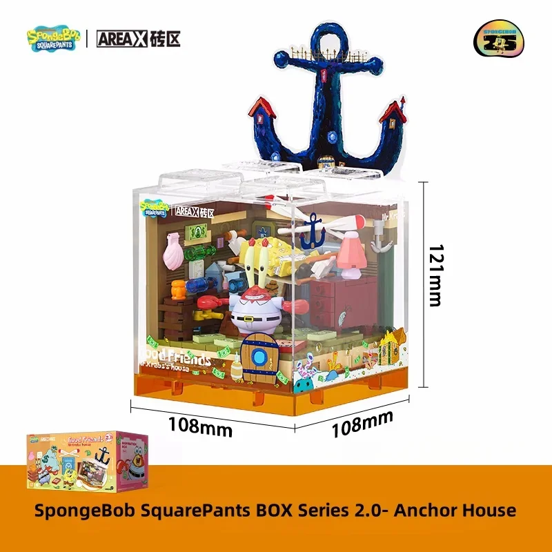 New AREAX SpongeBob SquarePants Building Block Box Sandy&#39;s -No Box Ancho... - $52.42