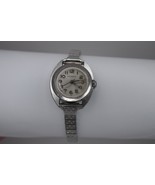 Helbros Silver Tone Speidel USA Stretch Band Women&#39;s Watch UNTESTED - €11,36 EUR