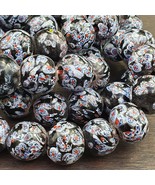 Collana vintage con perline impiallacciate modello unico in vetro e perl... - $38.20