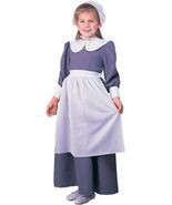 RUBIE&#39;S PILGRIM GIRL HOLIDAY COSTUME 882623 CHILDREN&#39;S SIZE MEDIUM (8-10) - €25,86 EUR