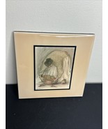 R.C. Gorman Jonti Art Decorative Tile – 1982 Southwestern Woman Wall Art  - $489.88 MXN