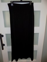 Rue 21 Black Knit Maxi Skirt Size L Women&#39;s EUC - $17.48