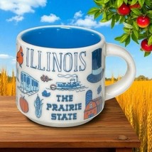 Starbucks 2019 ILLINOIS Been There Series  ORNAMENT Expresso 2oz Mini Mu... - $368.46 MXN