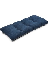 Baibu 40 Inch Classic Solid Color Bench Cushion With Ties,, Dark Blue, 4... - $840.92 MXN