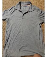 Tommy Bahama Polo Shirt, Blue Horizontal Stripes, Men&#39;s L Swordfish Sleeve  - $556.66 MXN