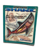 UNCOVER A SHARK Detailed Model 3D Three Dimensional Look Board Book  Age... - $20.89