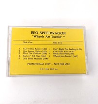 Wheels Are Turnin&#39; by REO Speedwagon Promotional Copy (Cassette, 1984) - £19.45 GBP