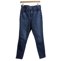 Universal Thread High Rise Skinny Jeans Women&#39;s Size 8/29R Blue Dark Wash Denim - £11.62 GBP