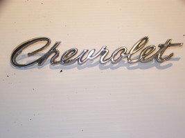 1968 Chevrolet Bel Air Tailgate Emblem Oem Gm Chevy - £70.77 GBP
