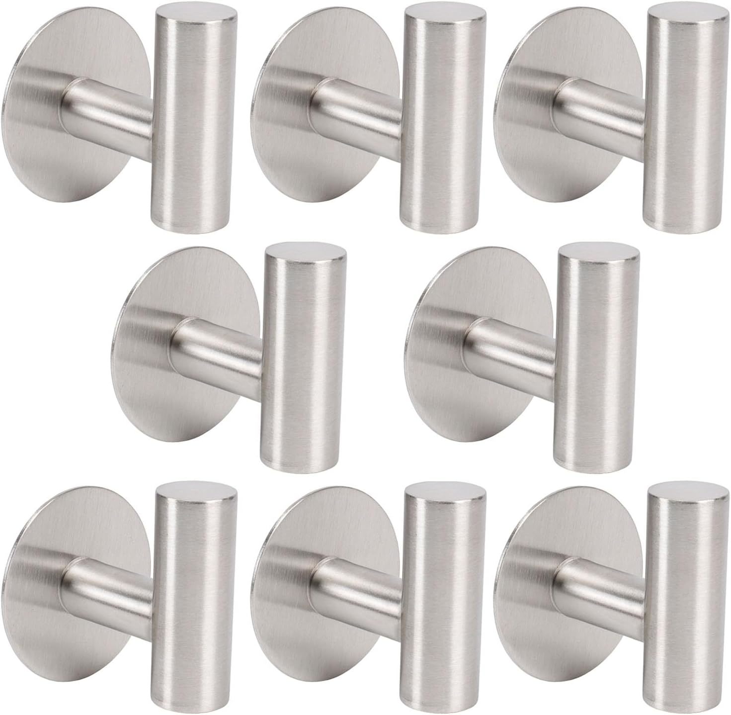 Tocten Bath Towel Hook, Strong Self Adhesive Robe Hook,, Brushed Nickel,... - $35.95
