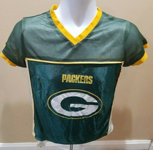 Green Bay Packers Reversible Flag Football Jersey Youth Medium NFL  - £9.45 GBP