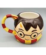 Harry Potter Coffee Cup Red &amp; Yellow Scarf Tea Mug Seven 20 Warner Bros. - $286.92 MXN