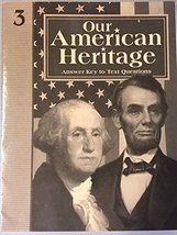 Our American Heritage (Answers Key to Text Questions) [Paperback] A Beka Book - £6.28 GBP