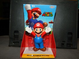 New! Super Mario Raised Arms 2.5" Action Figure Jakks Pacific Free Shipping - £8.69 GBP