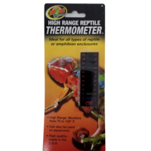 Zoo Med High Range Reptile Thermometer For terrarium or Aquarium Fish Ta... - £1.64 GBP