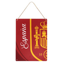 Spain Fan&#39;s Soccer Decorative Metal Sign 2023 FIFA Women&#39;s World Cup - $25.99 CAD+