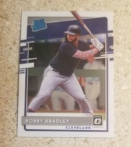2020 Donruss Optic Bobby Bradley Rated Rookie Rc #63 Cleveland Indians Free Ship - £1.45 GBP