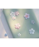 Floral Sticker, Japanese Style Sakura Flower Patch, Embroidery Sew On La... - €10,42 EUR