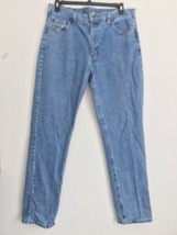 Carhartt Mens Denim Blue Jeans Traditional Fit Size 36x34 Medium Wash EUC - £17.93 GBP