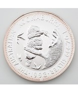 1993 Australian Kookaburra 1 oz. 999 Silver BU Coin Queen Elizabeth II - $112.63 CAD