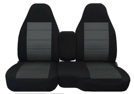 Fits Ford Ranger 1998-2003  60/40 Highback seat with Console  truck seat covers - $109.99