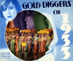 7678.Vintage design Poster.Home room office decor.Gold Diggers.1933 silent movie - £13.02 GBP+