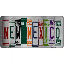New Mexico License Plate Art Metal Sign - $15.00
