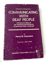 1978 HC Communicating With Deaf People: A Resource Manual for Teachers a... - $6.48