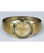 1955 Bulova 23 Jewel Self Winding Six Adjustments Starburst Gold plate L... - $129.99