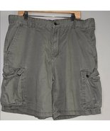 Club Room Green Cargo Shorts with Sturdy Cotton Blend - $9.80