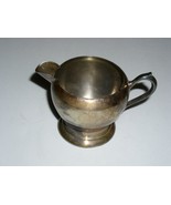 F B Rogers Silver on Copper Creamer Pitcher Vintage 1085 - $20.56 CAD