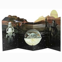 Star Wars Mandalorian The Child Yoda Happy Birthday Table Decor Kit Centerpiece - £8.72 GBP