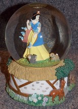 Disney Snow White &quot;Listen To The Mockingbird&quot; Musical Snow Globe  - £31.46 GBP