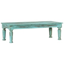 Coffee Table 110x50x34 cm Solid Wood Reclaimed - £103.03 GBP