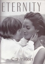 1993 Calvin Klein Eternity Christy Turlngton Perfume Fragrance Vintage P... - $5.94