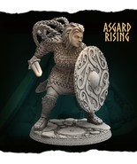 3D Printed Asgard Rising Aidda the Brave Chieftains 28 32 54 mm - €8,42 EUR+