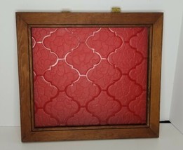 Wood Plastic Stained Glass Look Panel Door Replacement DIY  - £7.85 GBP