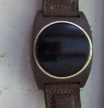 Vintage 1970s Texas Instruments Series 500 LED Watch Red Display NDK 6Y Repair - £29.76 GBP