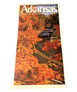 Arkansas Brochure Map State Highway 1980s 1990s Fold Out Colorful Travel... - $25.35 CAD
