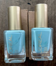 2X L’Oréal Paris Colour Riche Nail Color Polish, #243 Blissful Blue - €6,72 EUR