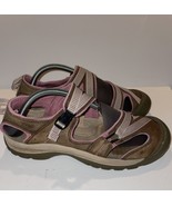 KEEN Tan Brown Pink Mystic Hiking River Sandals Size 9.5 - £29.88 GBP