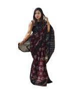 Generic Handmade sambalpuri pasapali cotton saree for women&#39;s odisha han... - $190.09 CAD