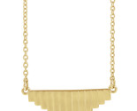 Women&#39;s Necklace 14kt Yellow Gold 203184 - £231.73 GBP