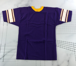 Vintage Minnesota Wikinger Trikot Jugendliche XL Lila Gelb The General USA - £37.19 GBP