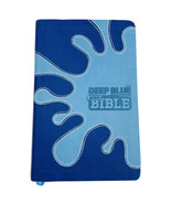 Deep Blue Kids Bible Common English CEB Midnight Splash Silver Gilded Edge  - £12.64 GBP