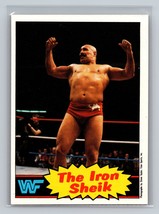 The Iron Sheik #2 1985 Topps WWF Pro Wrestling Stars WWE - £2.36 GBP