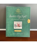 NWT Hallmark Keepsake Ornament Collectors Club 2002 Santa&#39;s Big Night - $8.60