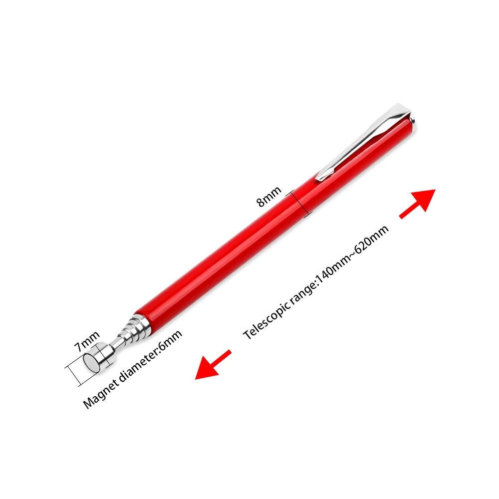 Telescopic Magnet Pen Adjustable Flashlight Electric Work Tools Pic Up Nuts Bolt - £139.55 GBP