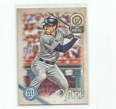 CHRISTIAN YELICH (Milwaukee Brewers) 2018 TOPPS GYPSY QUEEN BASEBALL #68 - $2.99