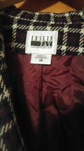 015 Women&#39;s Leslie Fay Sportswear Size 18 Plaid Purple Jacket Blazer Sui... - $18.99
